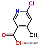 Molecular Structure of 503555-50-8 (4-Methyl-6-chloronicotinic acid)